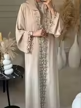 Dubai Elegant Multicoloured Embroided Abaya