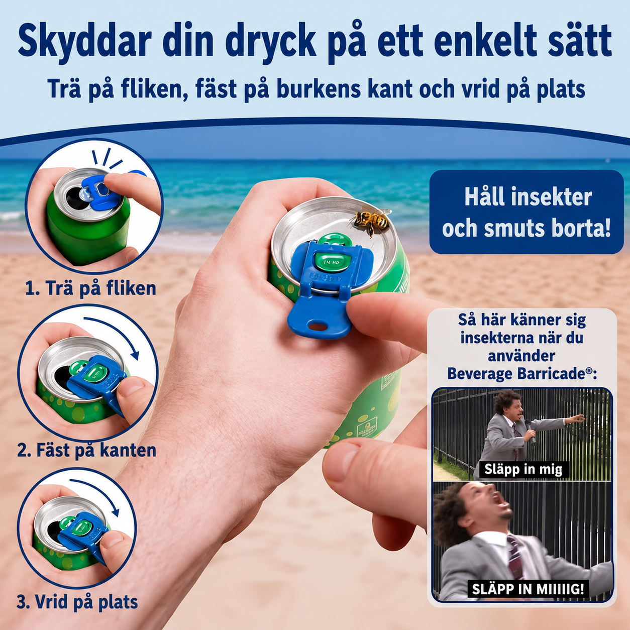 Smart burköppnare för läskburkar