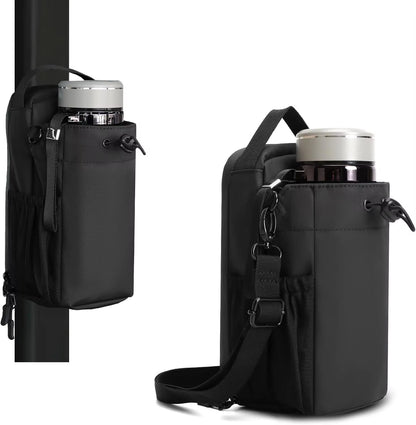 Magnetic Gym Bag with Bottle Bag